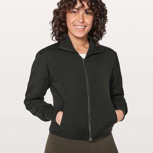 Lululemon Forever Warm Jacket in Black, Size 8